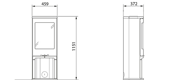 Камины из металла Contura 710_1