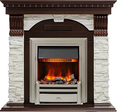 Dimplex Dublin очаг Chesford темный дуб/сланец белый